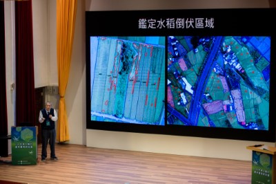 農業試驗所郭鴻裕組長講演無人機在農業調查之進展